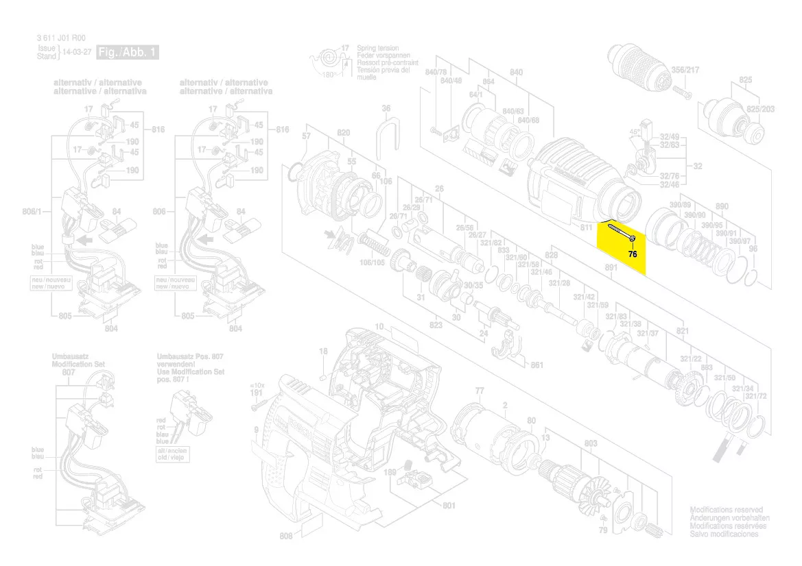 vis autotaraudeuse réf. 1 603 430 00A Bosch